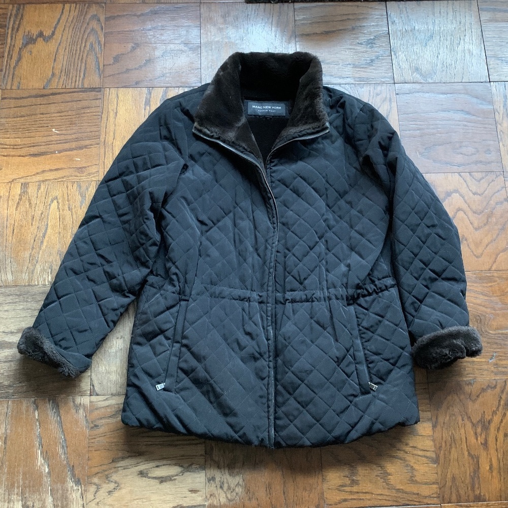 Marc New York by Andrew Marc Quilted Winter Jacket SZ Medium